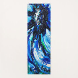 Tapete De Yoga Fleur bleue