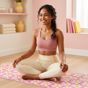 Tapete De Yoga Flor