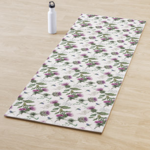 Tapete De Yoga Flor da Scotland Thistle