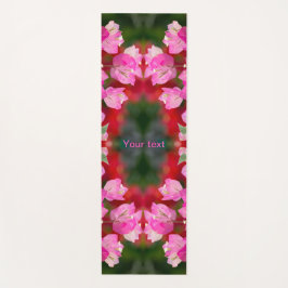 Tapete De Yoga flor de Bougainvillea rosa
