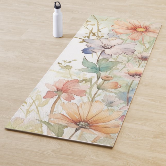 Tapete De Yoga Floral (In Situ)