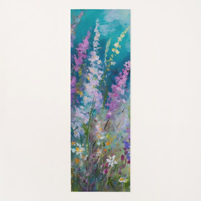 Tapete De Yoga Floral Harmony Yoga Mat (Frente)