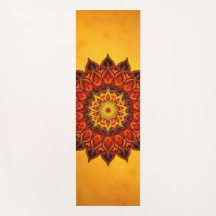 Tapete De Yoga floral mandala