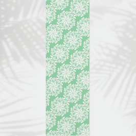 Tapete De Yoga Floral Mandala Green
