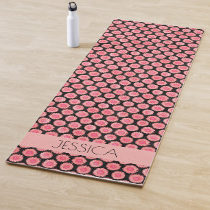 Tapete De Yoga Floral Personalizado