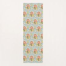 Floral Sunrise Yoga Mat