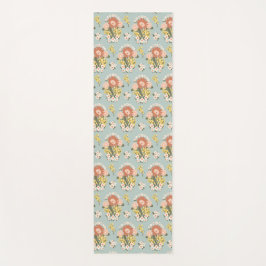 Tapete De Yoga Floral Sunrise Yoga Mat