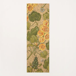 Tapete De Yoga Flores Amarelas Antigas: Yoga Mat