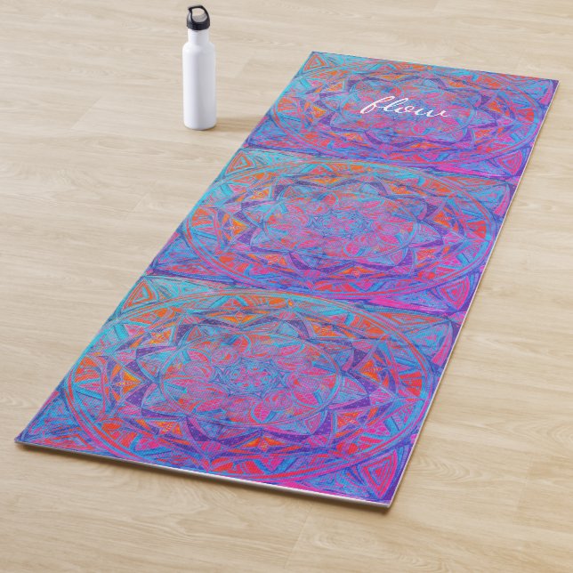 Tapete De Yoga Flow Mandala Yoga Mat (In Situ)