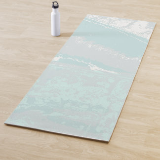 Tapete De Yoga Fluxo Marinho Artístico