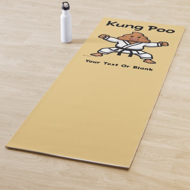 Tapete De Yoga Fofo Kung Poo Karate (In Situ)