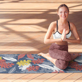 Tapete De Yoga Folhas de outono