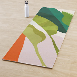 Tapete De Yoga Folhas tropicais