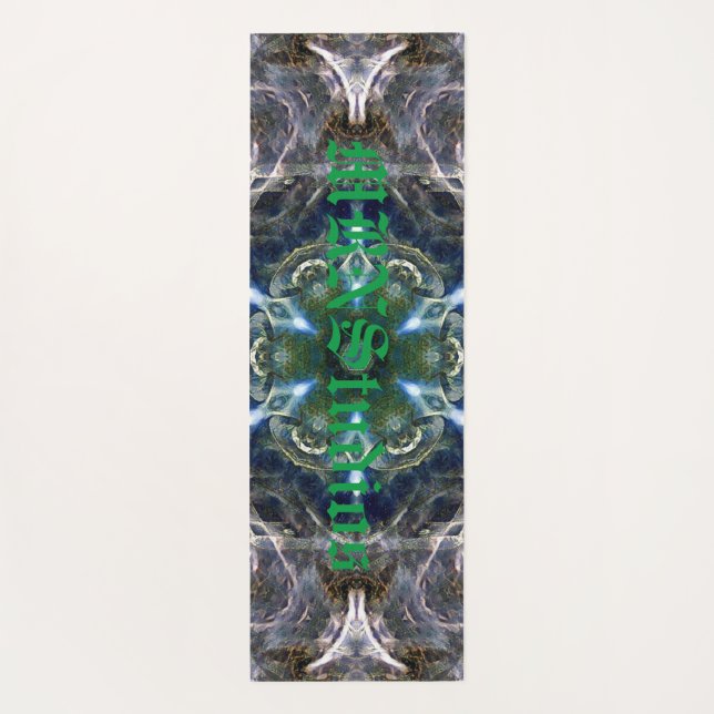 Tapete De Yoga Folk Mandala (Verso)