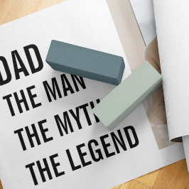 Tapete De Yoga Foto de Colagem Moderna | Presente de Pai