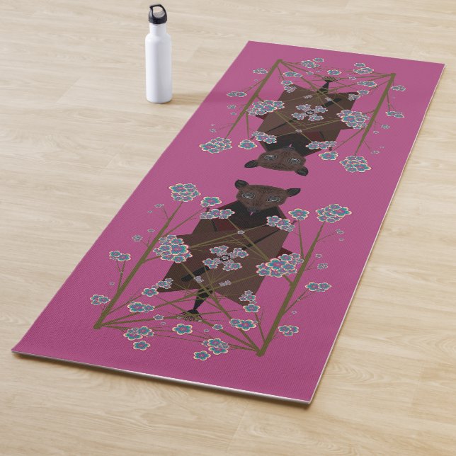 Tapete De Yoga Fox Boysenberry Yoga Mat (In Situ)