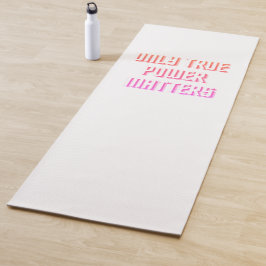 Tapete De Yoga Frase de motivação