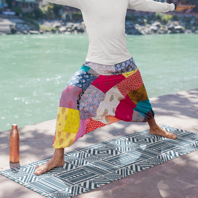 Tapete De Yoga fronteiras da tribo africana (Criador carregado)