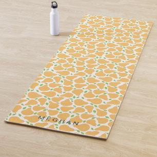 Tapete De Yoga Fruta Quirky Monograma Ioga Mat