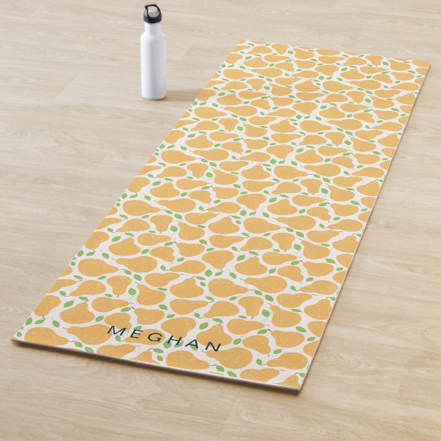Tapete De Yoga Fruta Quirky | Monograma Ioga Mat (In Situ)