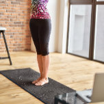 Tapete De Yoga Fundo luminoso monocromático preto<br><div class="desc">Fundo monocromático preto com padrão de abstrato. Legal design de vidro moderno.</div>
