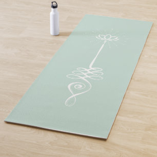 Tapete De Yoga Fundo Simples Unalome - Casa Mint + Neve Yoga