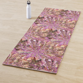 Tapete De Yoga Fushsia Modern Art Yoga Mat
