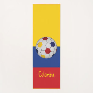 Tapete De Yoga Futebol Colombiano