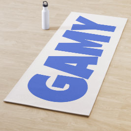 Tapete De Yoga GAMY Royal blue Logo