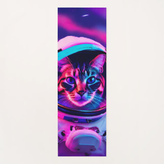 Tapete De Yoga gato astronauta