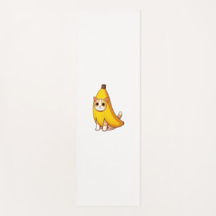 Tapete De Yoga Gato no Figurino da Banana