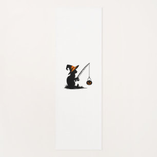 Tapete De Yoga Gato Pescado Abóbora-Abóbora-Vestígio-Gato