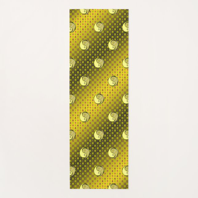 Tapete De Yoga Gemini e Cavalo Metálico (Frente)