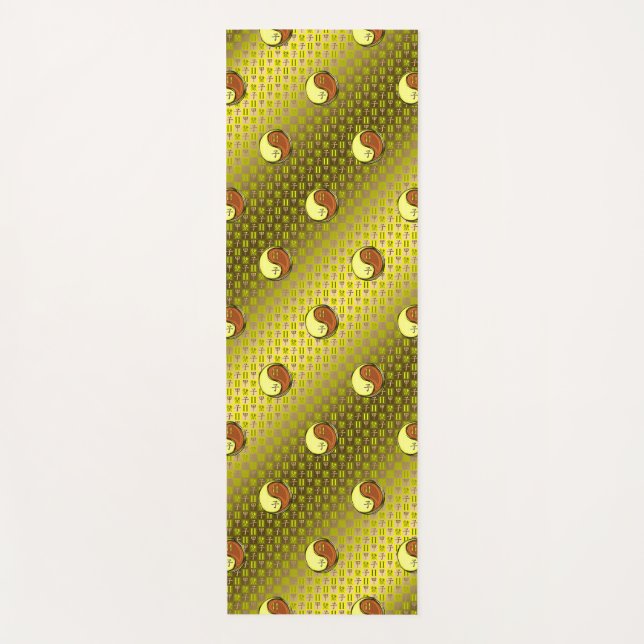 Tapete De Yoga Gemini & Wood Rat (Frente)