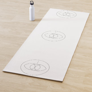 Tapete de Yoga Geometria Sagrada Tri-Olho Yoga & W