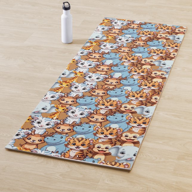 Tapete De Yoga Girafa-cega-cega-cega-cega-cãozinho (In Situ)