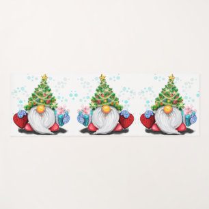 Tapete De Yoga Gnomo de Natal com Gift Yoga Mat