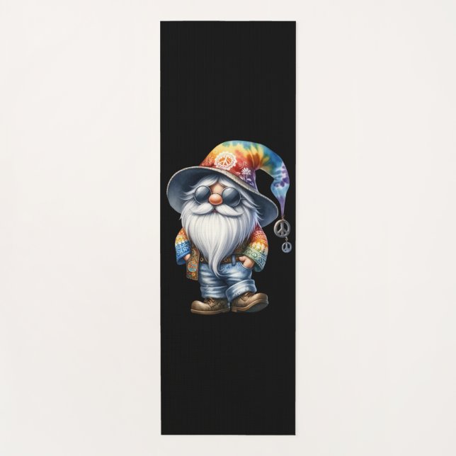 Tapete De Yoga Gnomo Hippie (Frente)