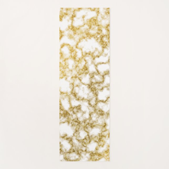 Tapete De Yoga Gold Marble (Frente)