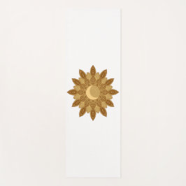 Tapete De Yoga Golden Mandala Yoga Mat