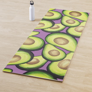 Tapete De Yoga Gourmet Fresh Cut Vegan Avacados