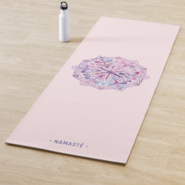 Tapete De Yoga Gradiente Mandala Lotus Flower Yoga Mat [2]