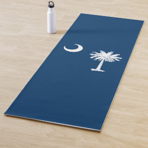 Tapete De Yoga Gráfico de Sinalizador Dinâmico do Estado da Carol