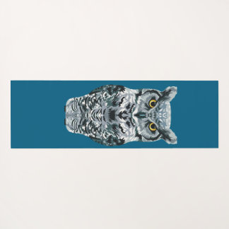 Tapete De Yoga Great Horned Owl