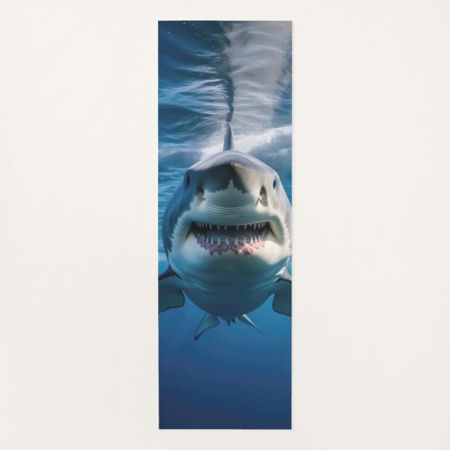 Tapete De Yoga Great White Shark (Frente)