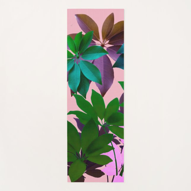 Tapete De Yoga Green deixa Art Yoga Mat (Frente)