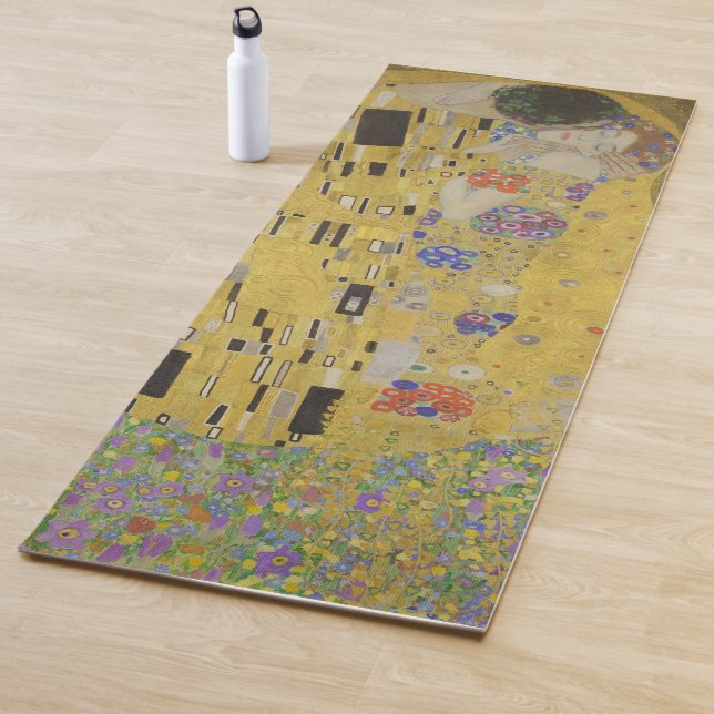 Tapete De Yoga Gustav Klimt A Pintura Do Beijo (In Situ)