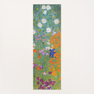 Tapete De Yoga Gustav Klimt Flower Garden Cottage Nature