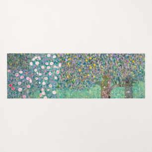 Tapete De Yoga Gustav Klimt - Rosebushes debaixo das Árvores