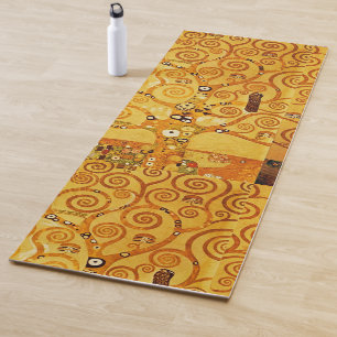 Tapete De Yoga Gustav Klimt Tree of Life: Art Nouveau Symbolista